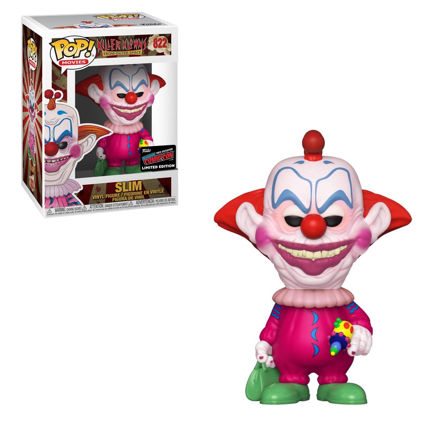 Killer Klowns - Slim 2019 NYCC Exclusive Pop! Vinyl #822