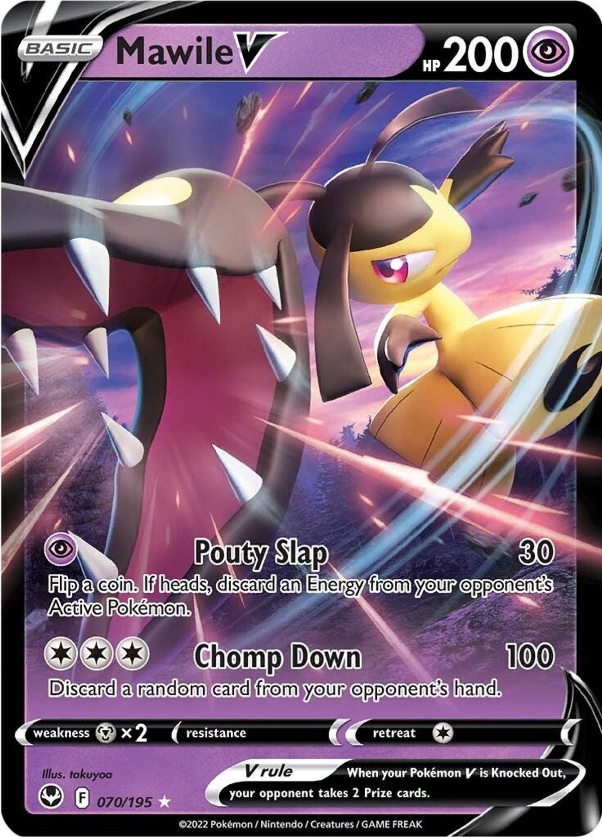 Mawile V - SWSH12: Silver Tempest