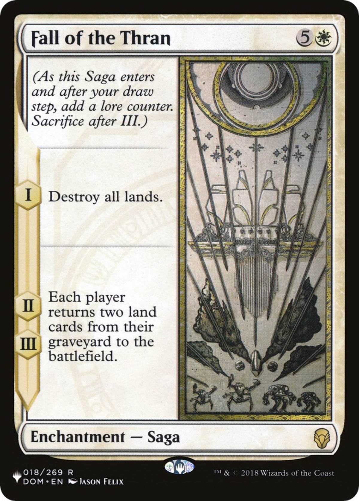 Fall of the Thran - The List Reprints