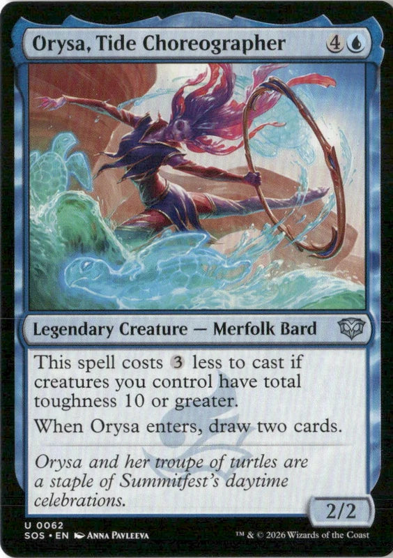 Orysa, Tide Choreographer - Secrets of Strixhaven