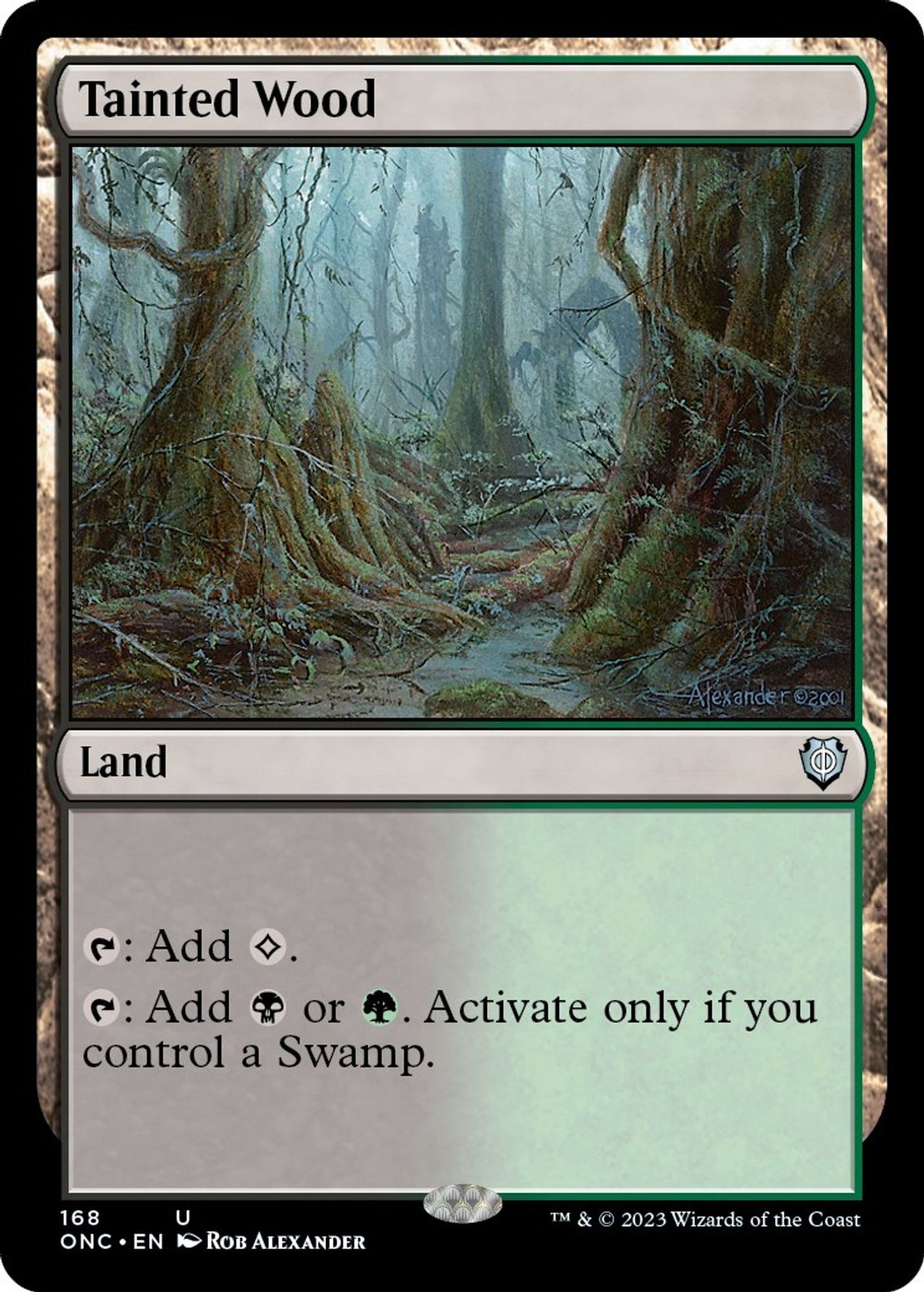 Tainted Wood - Commander: Phyrexia: All Will Be One
