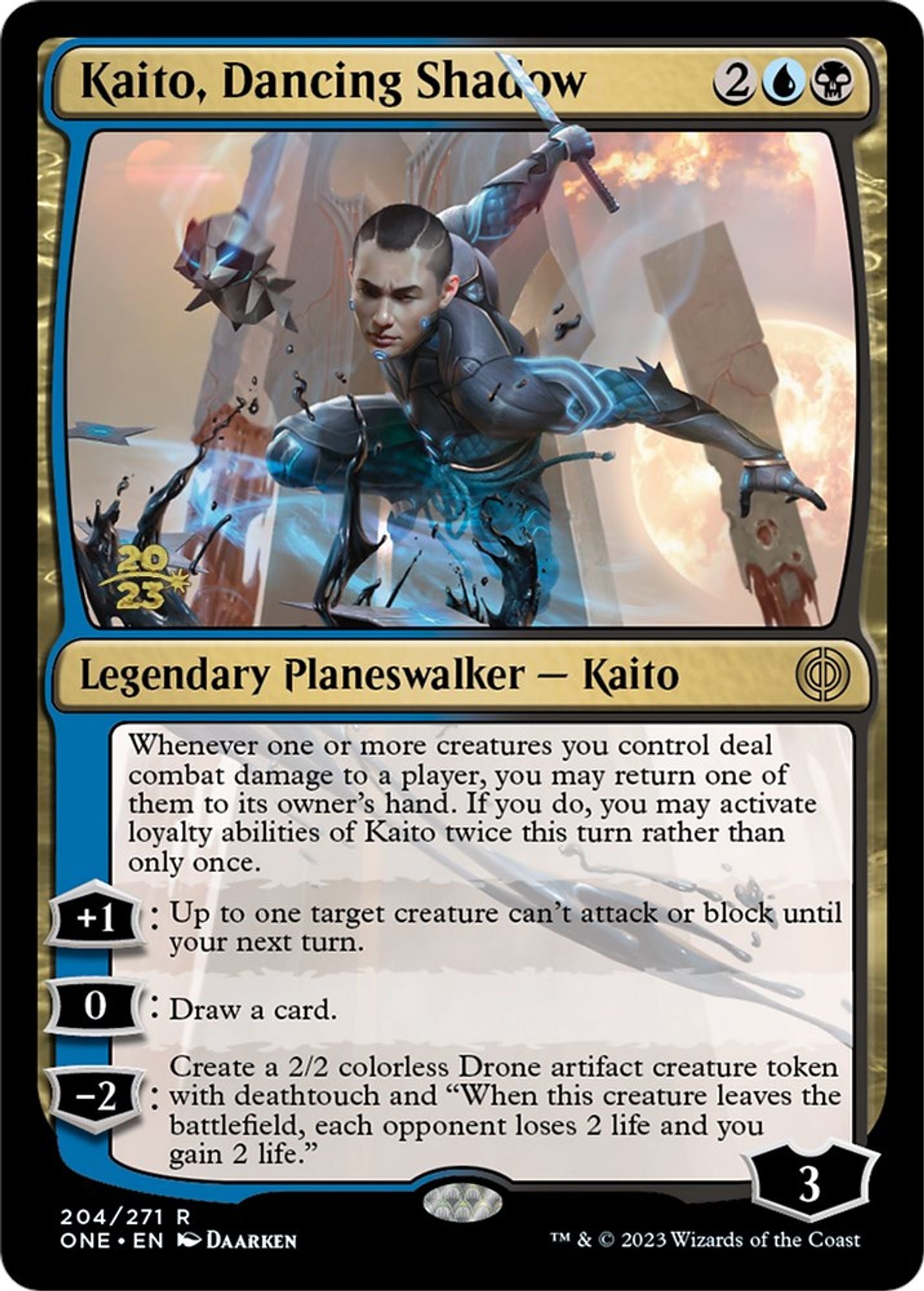 Kaito, Dancing Shadow - Prerelease Cards