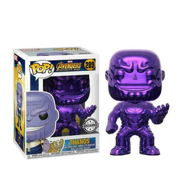Thanos Chrome Purple Thanos Pop Avengers Infinity War Thanos Pop