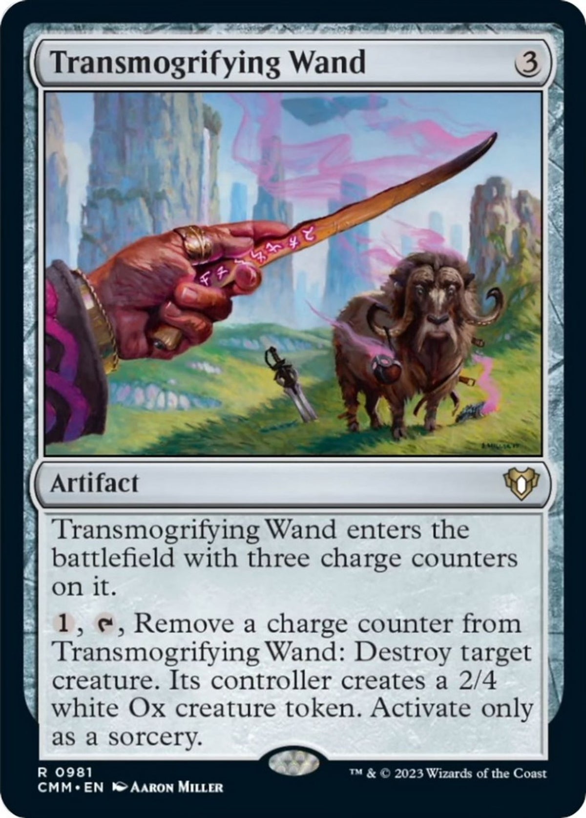 Transmogrifying Wand - Commander Masters