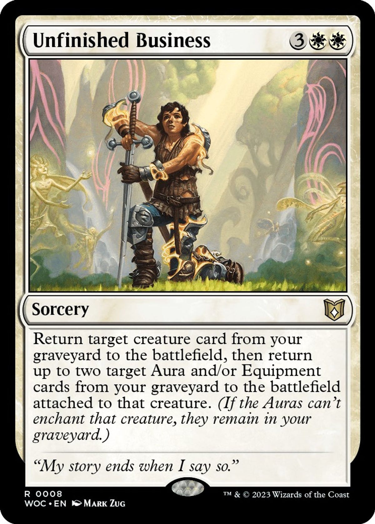 Unfinished Business - Commander: Wilds of Eldraine