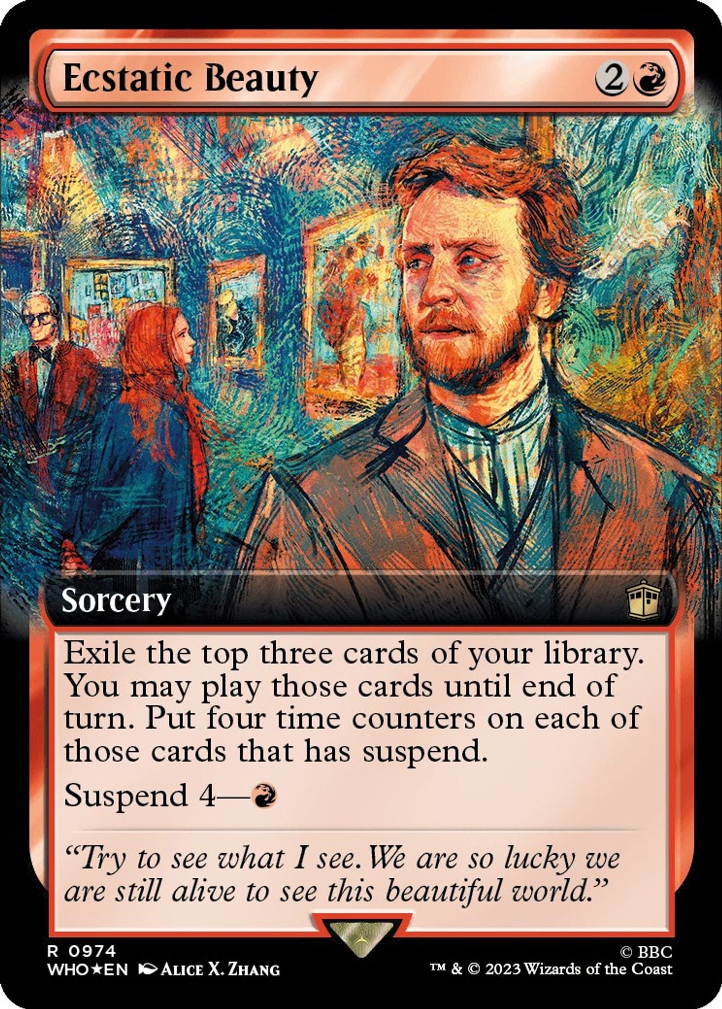 Ecstatic Beauty (Extended Art) (Surge Foil)