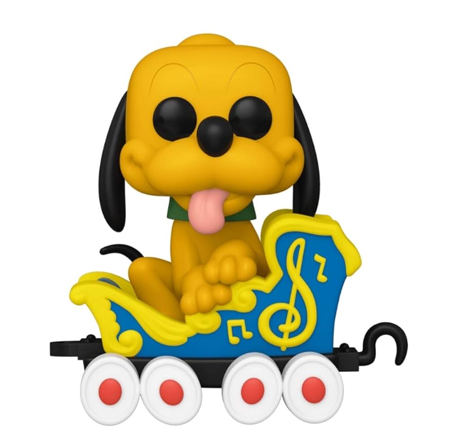 Disney - Pluto on the Casey JR. Circus Train Attraction Pop Vinyl #04