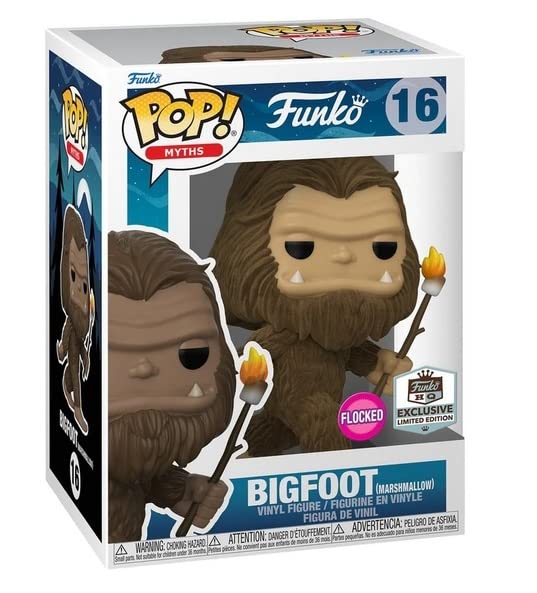 Myths - Bigfoot (Marshmallow) (Flocked) Pop Vinyl #16