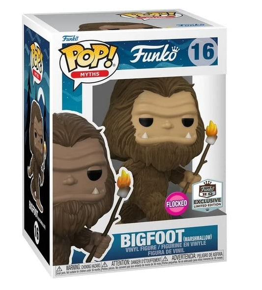Myths - Bigfoot (Marshmallow) (Flocked) Pop Vinyl #16