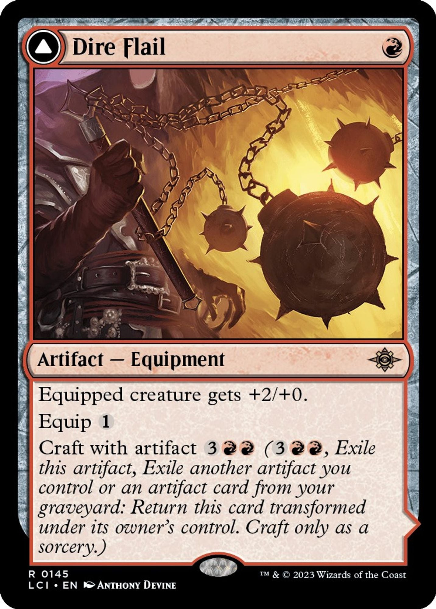 Dire Flail - The Lost Caverns of Ixalan