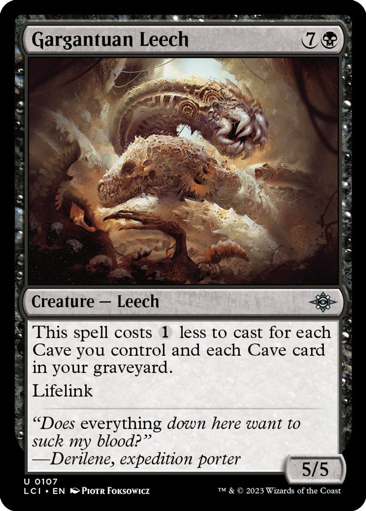 Gargantuan Leech