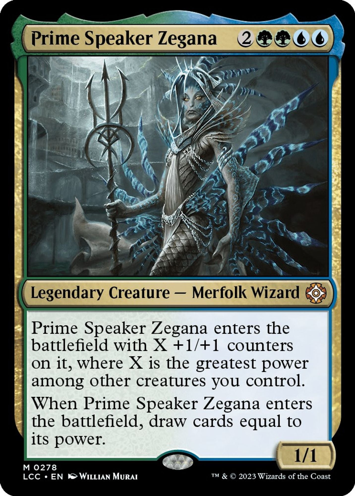 Prime Speaker Zegana - Commander: The Lost Caverns of Ixalan