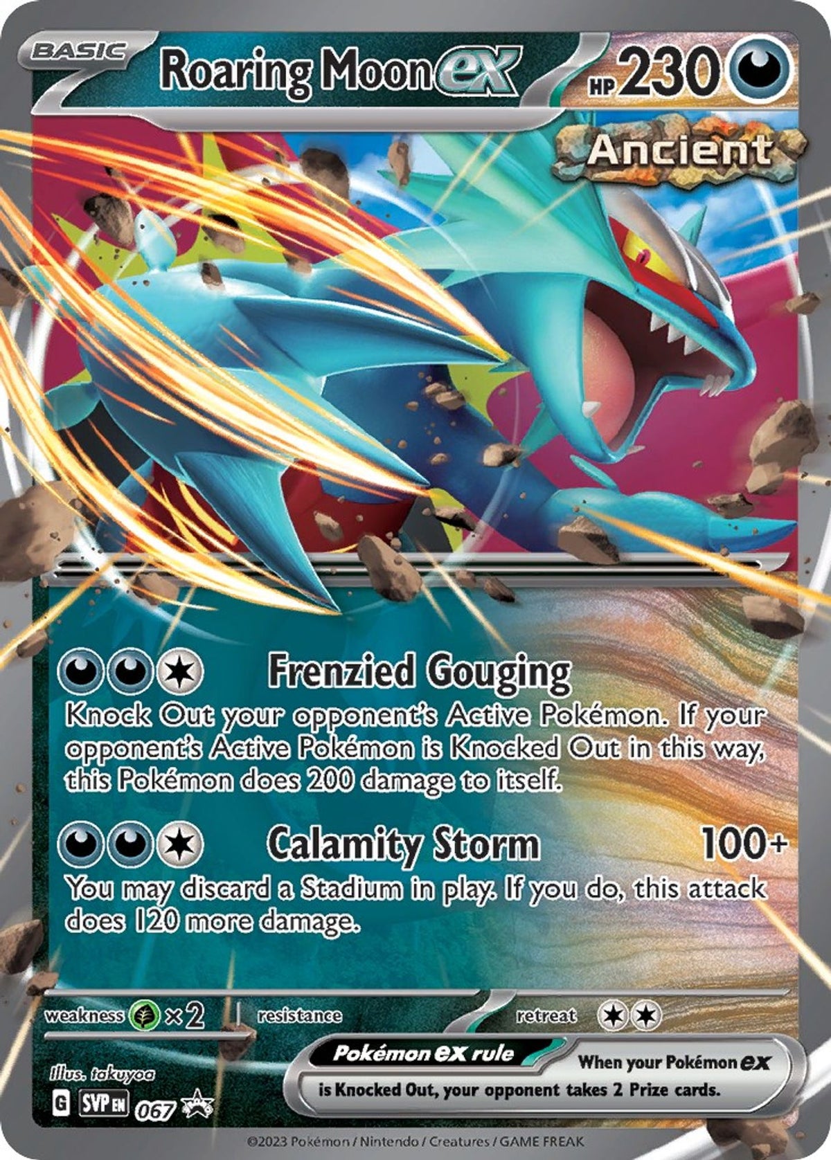 Roaring Moon ex - 067 - SV: Scarlet & Violet Promo Cards