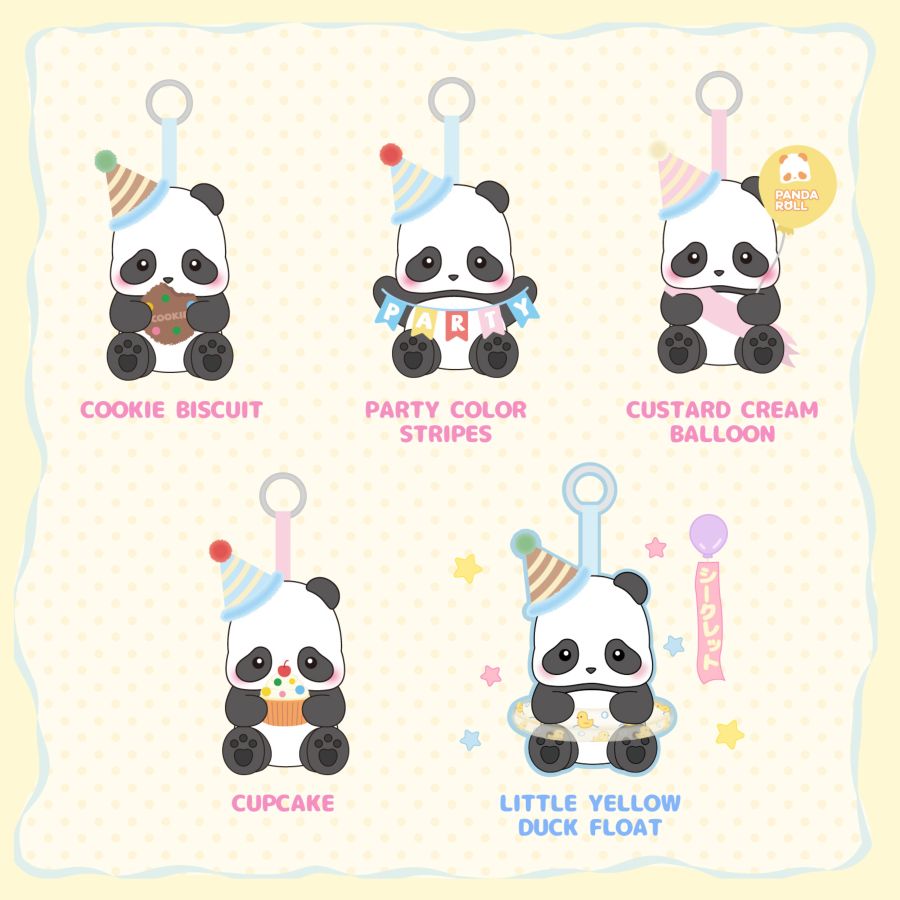 52Toys - Panda Roll Party Series Blind Box (Display of 4)
