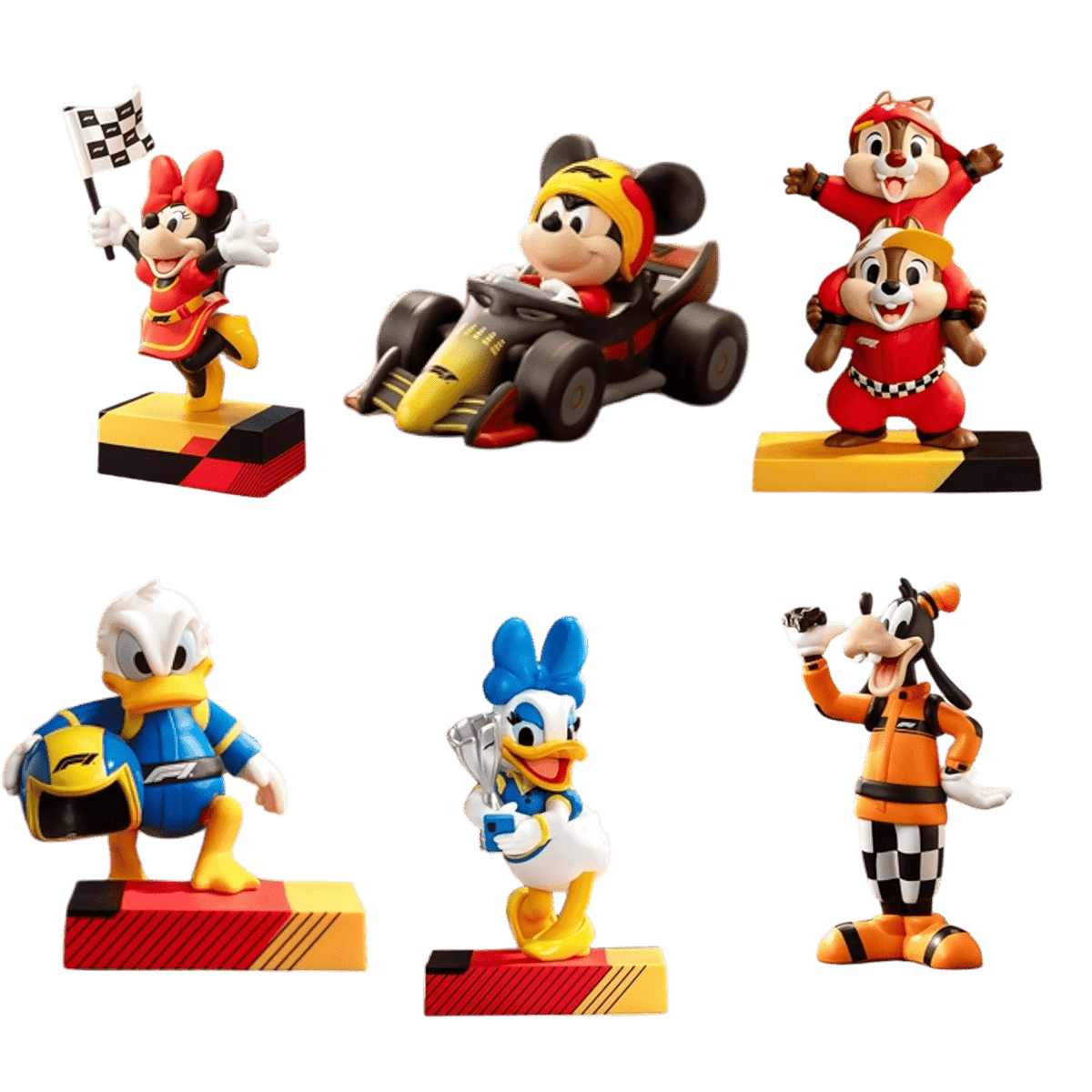 Disney x F1 - Racing Car Collaboration Blind Box (Display of 6)