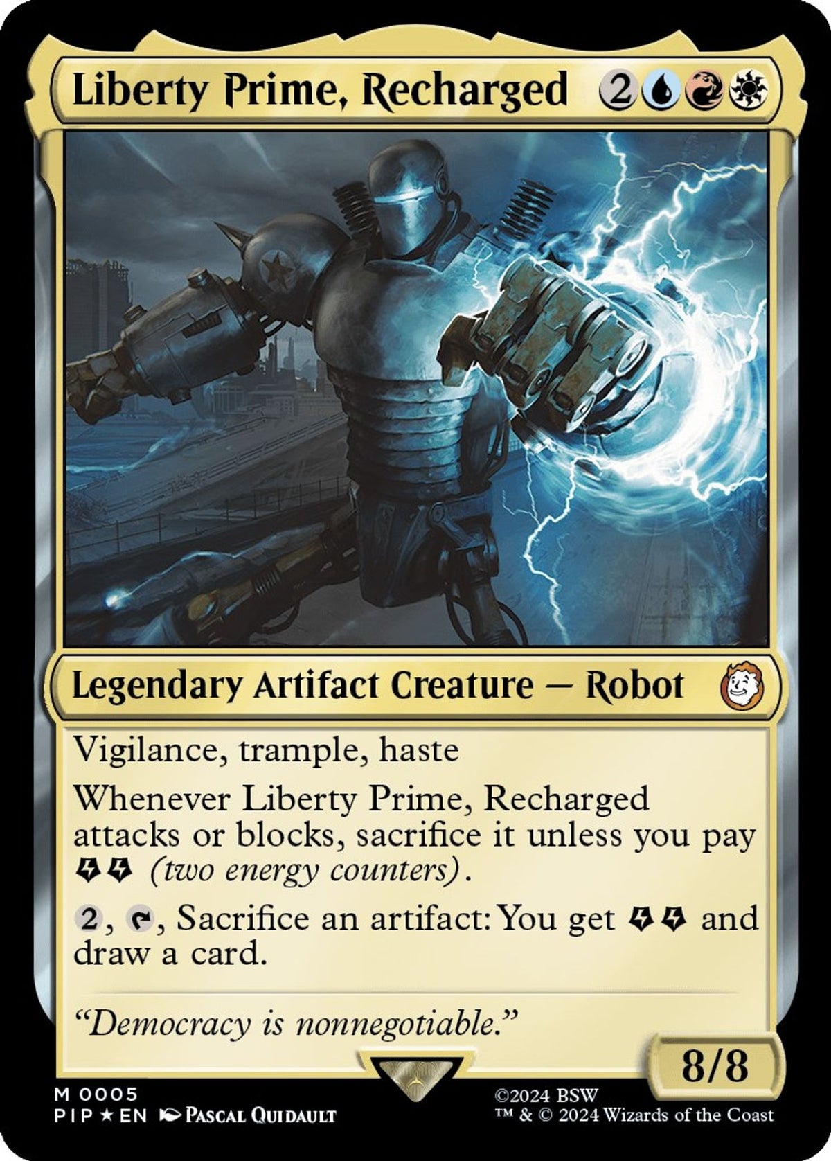 Liberty Prime, Recharged - Universes Beyond: Fallout