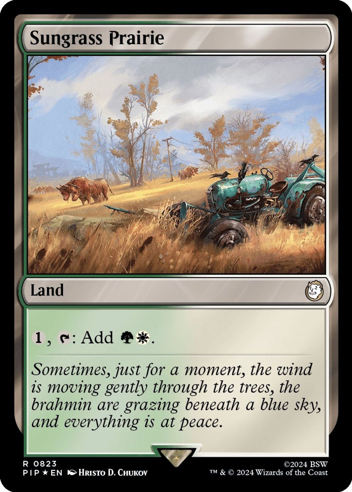 Sungrass Prairie (Surge Foil) - Universes Beyond: Fallout