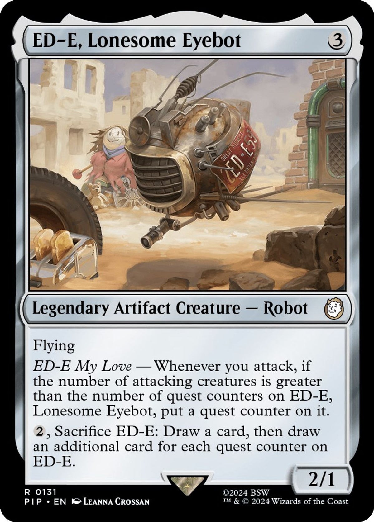 ED-E, Lonesome Eyebot - Universes Beyond: Fallout