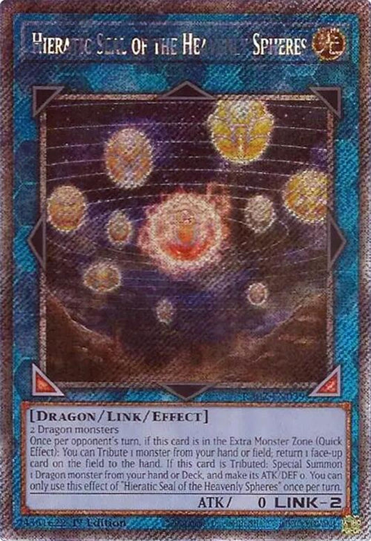 Hieratic Seal of the Heavenly Spheres (Platinum Secret Rare)