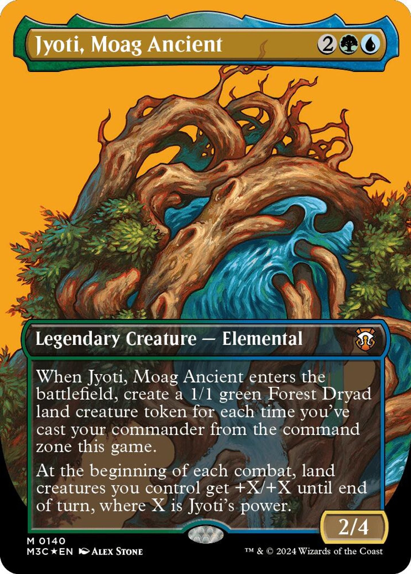 Jyoti, Moag Ancient (Borderless) (Ripple Foil)