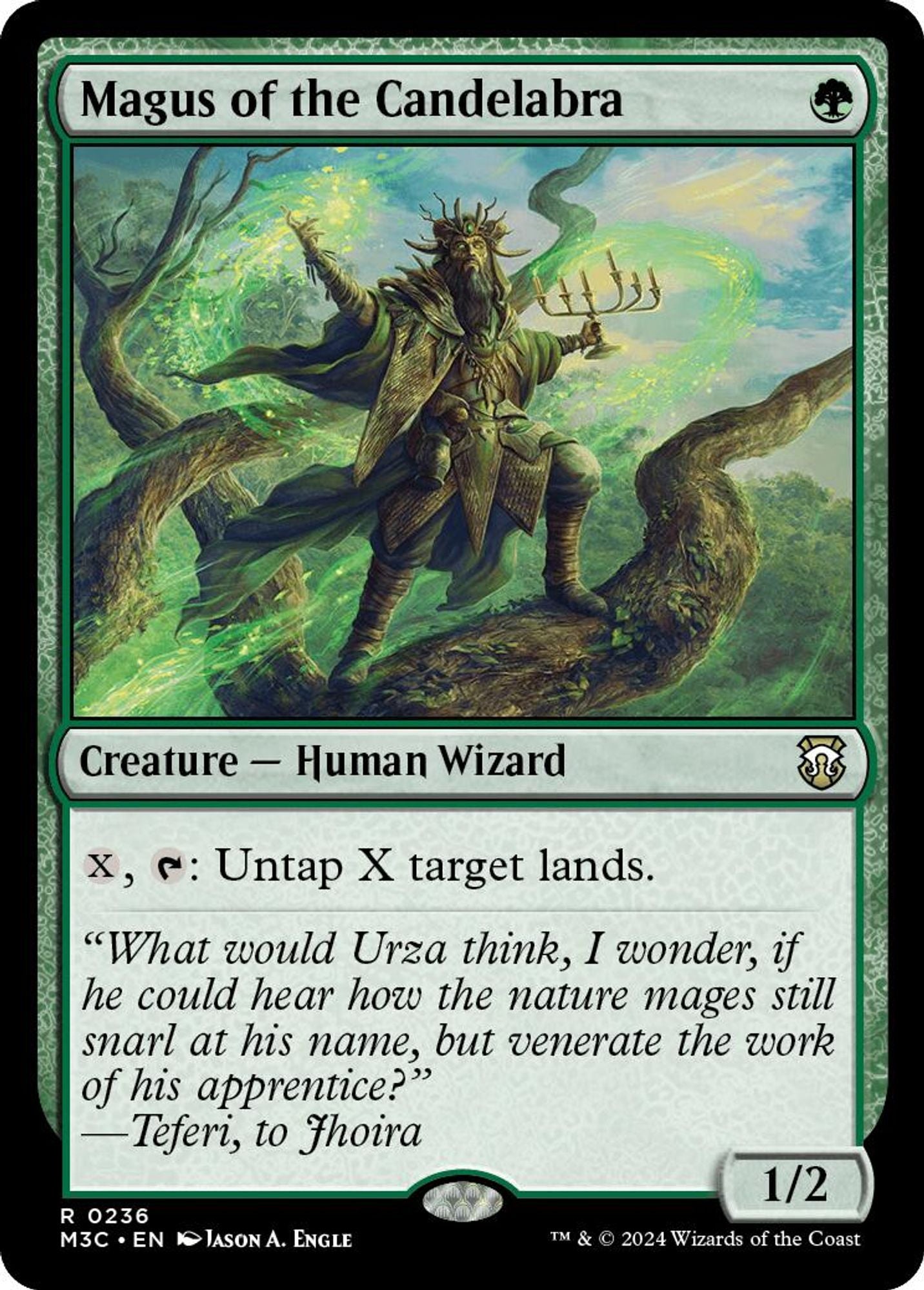 Magus of the Candelabra (Ripple Foil)