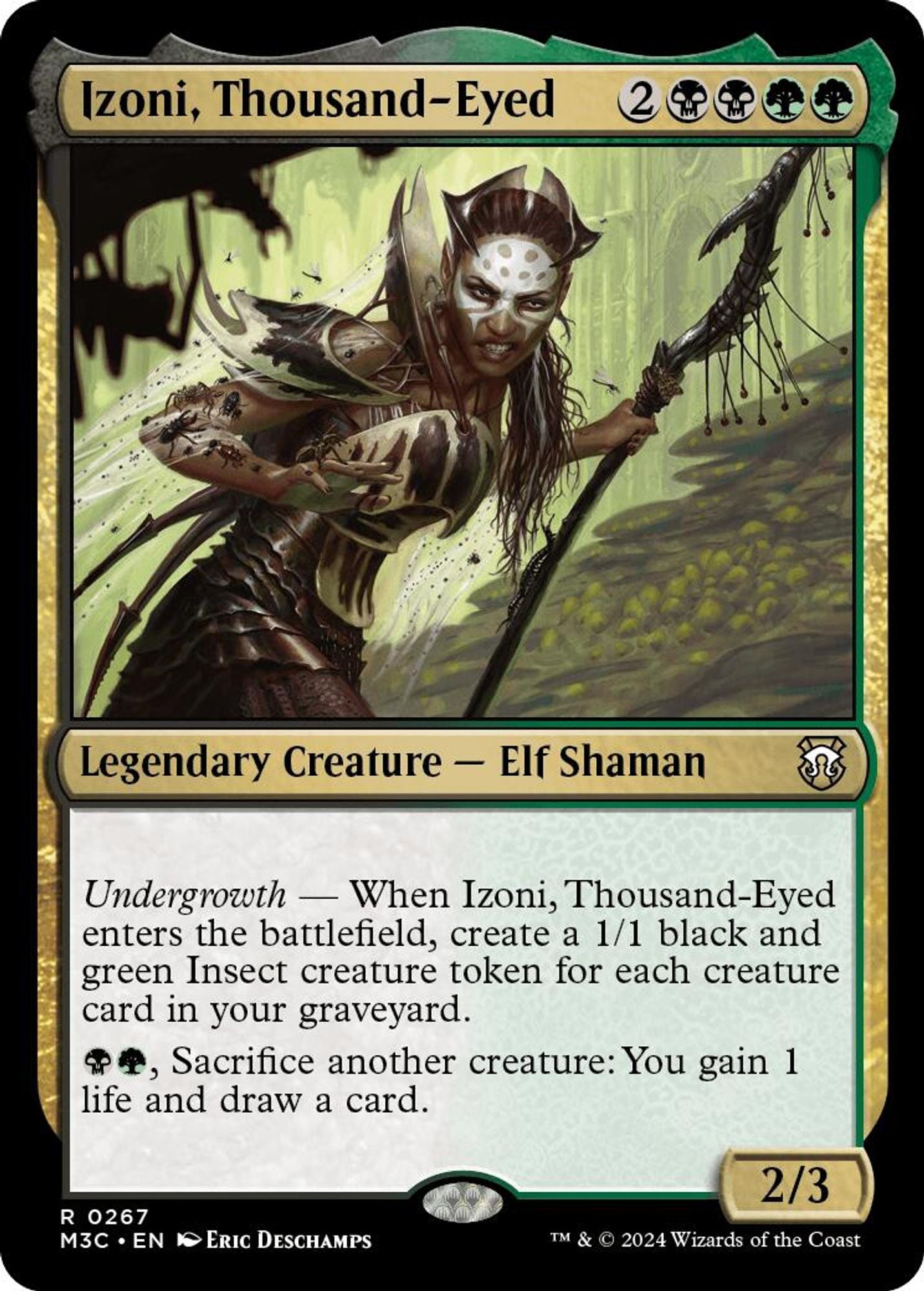 Izoni, Thousand-Eyed (Ripple Foil)
