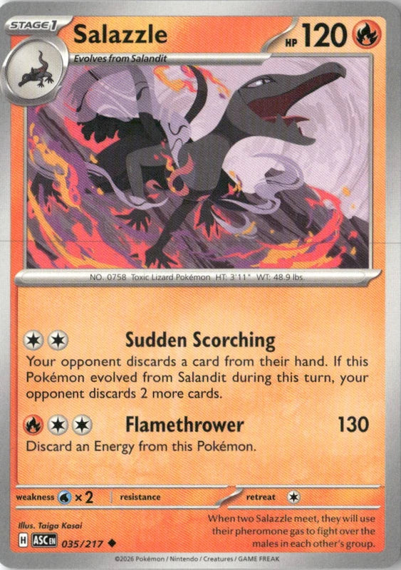 Salazzle - 035/217 - ME: Ascended Heroes