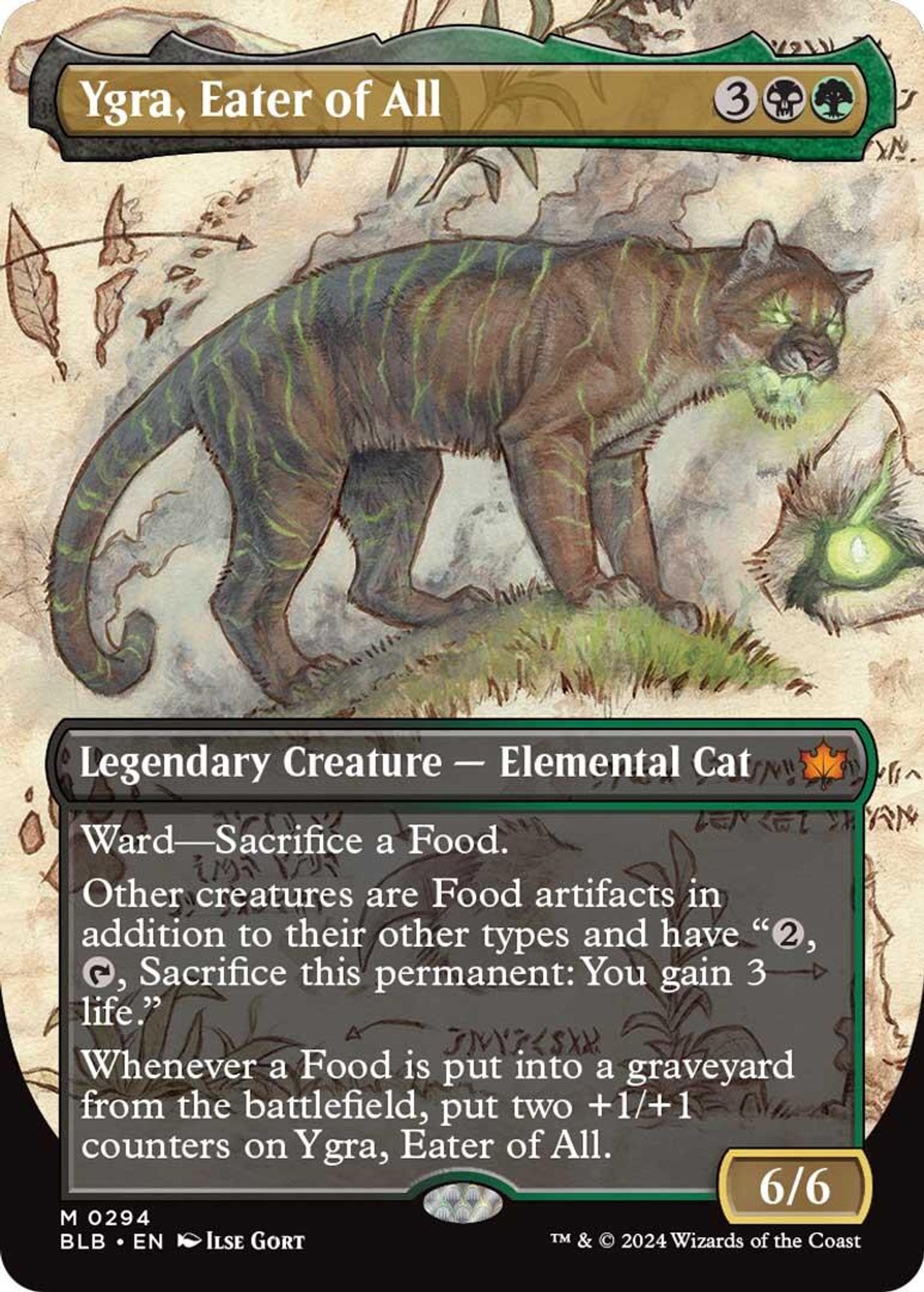 Ygra, Eater of All (Borderless)