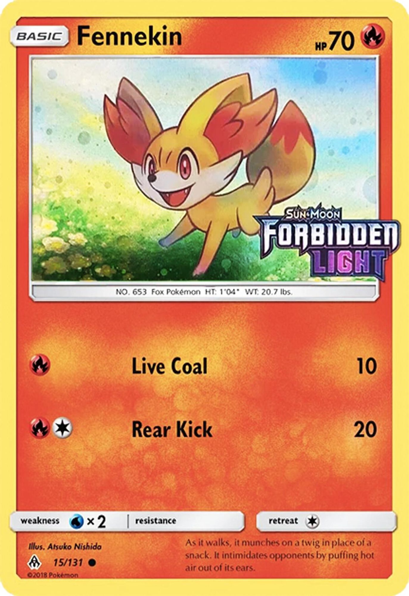 Fennekin - 15/131 (Toys R' Us Promo)