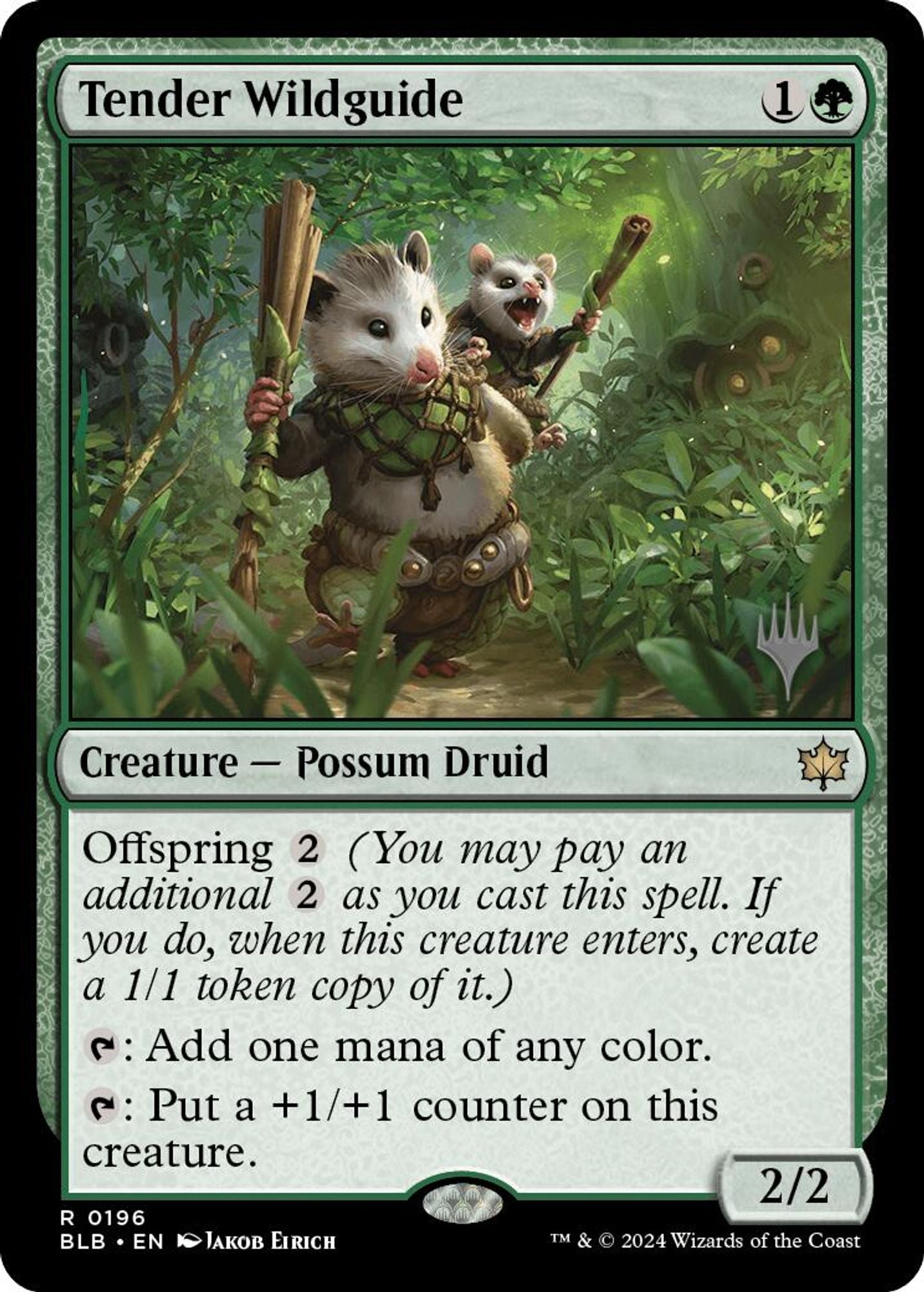Tender Wildguide - Promo Pack: Bloomburrow