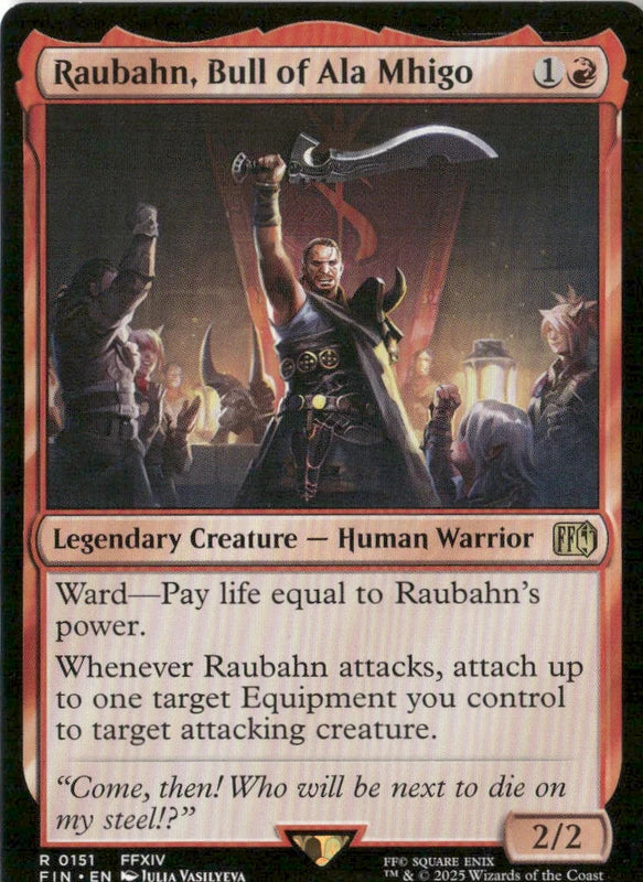 Raubahn, Bull of Ala Mhigo - FINAL FANTASY