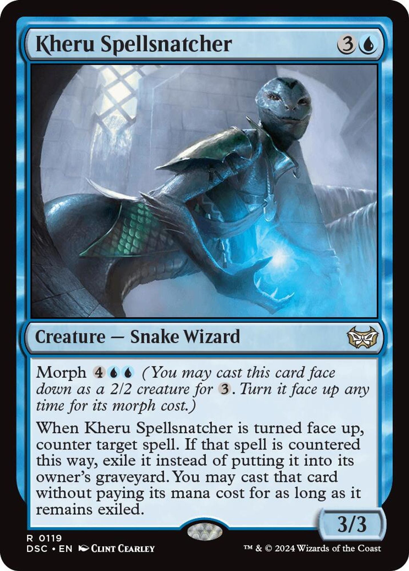 Kheru Spellsnatcher - Commander: Duskmourn: House of Horror