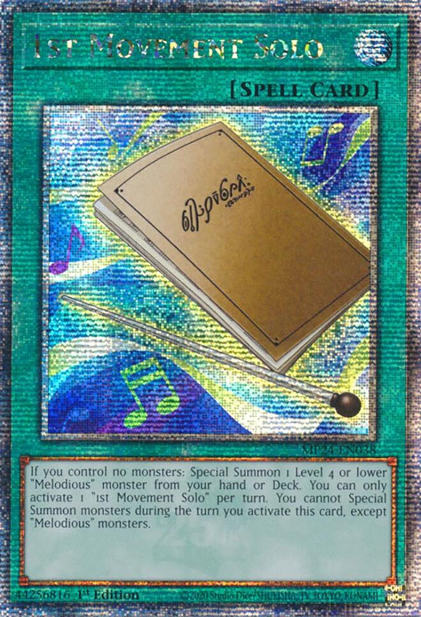 1st Movement Solo (Quarter Century Secret Rare)