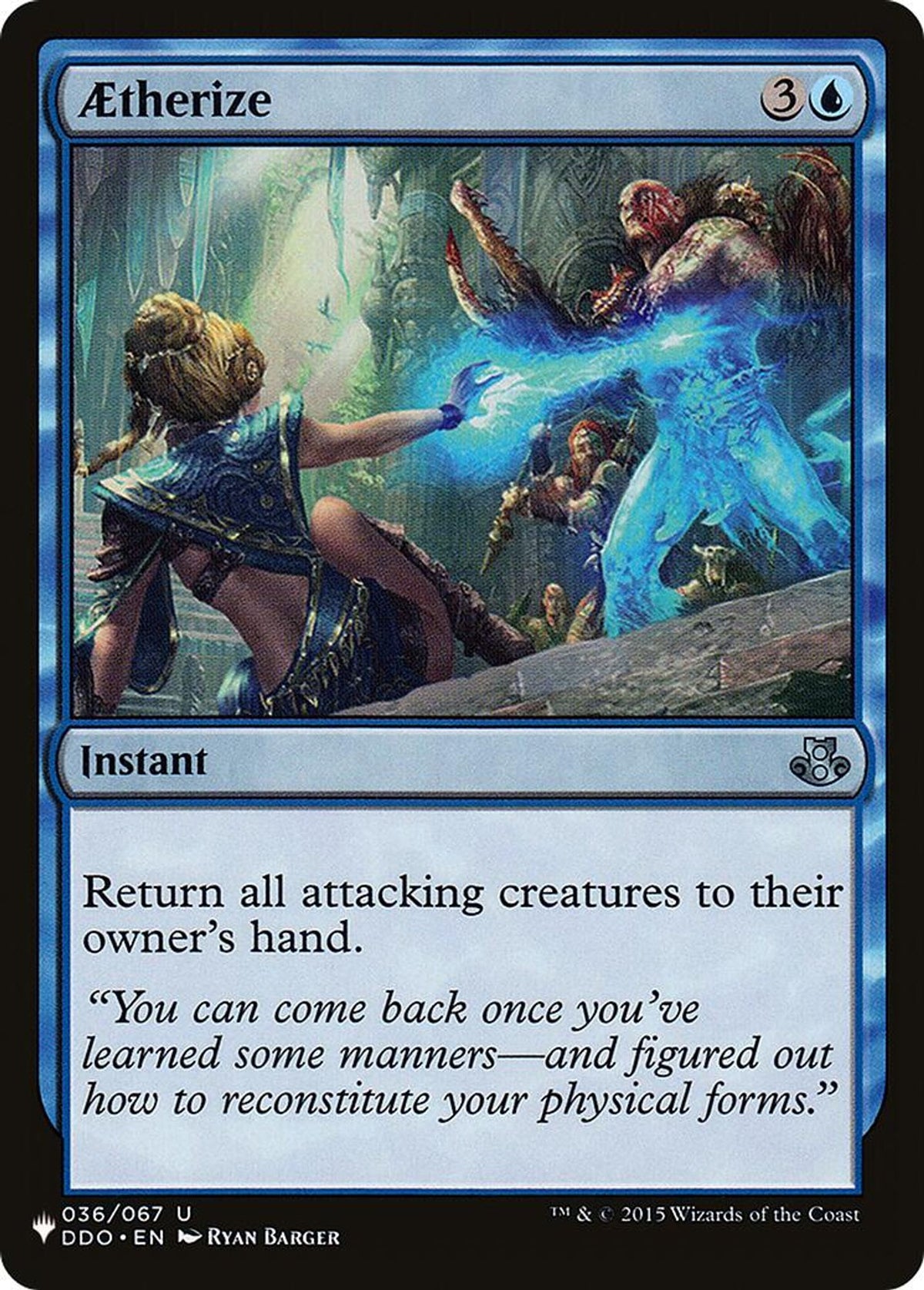 Aetherize - The List Reprints