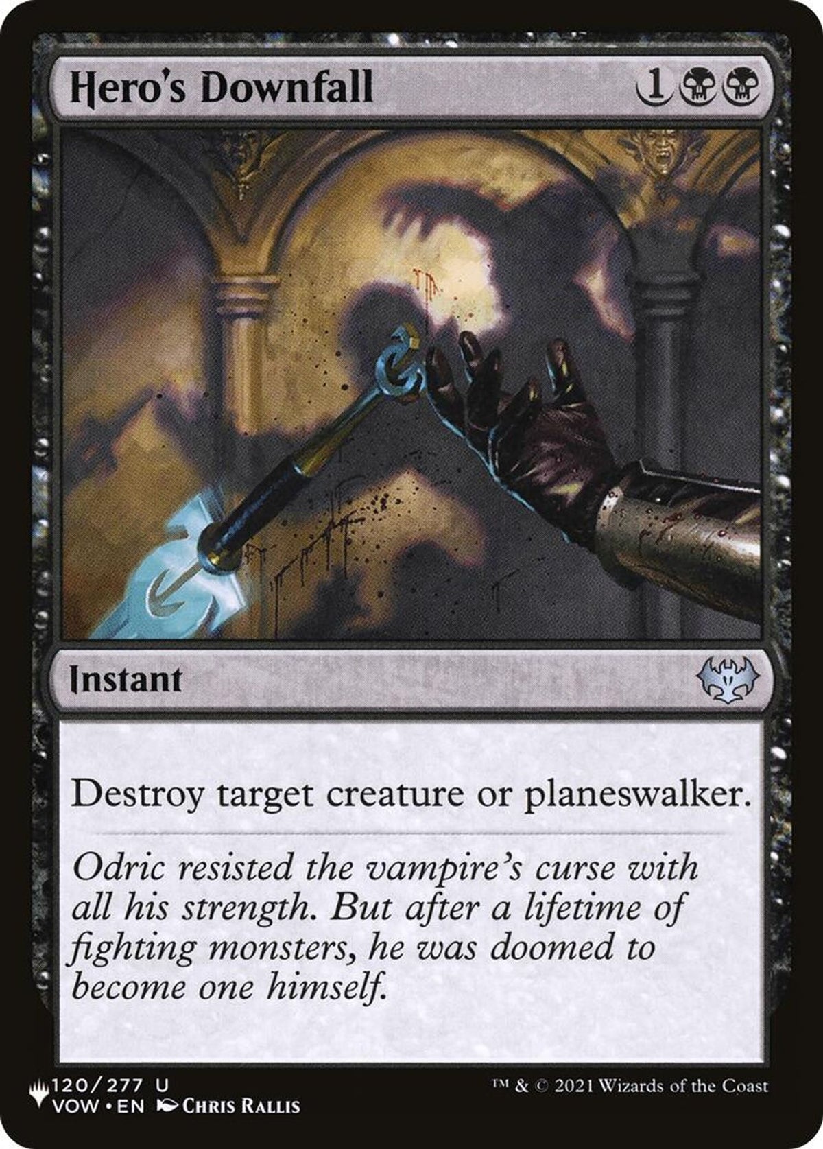 Hero's Downfall - The List Reprints
