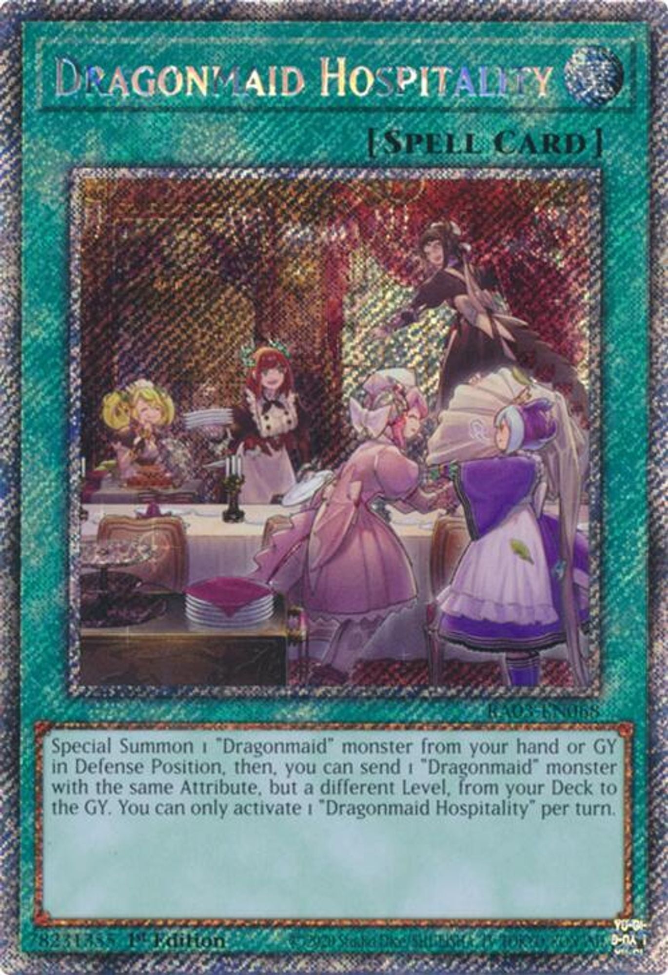 Dragonmaid Hospitality (Platinum Secret Rare)