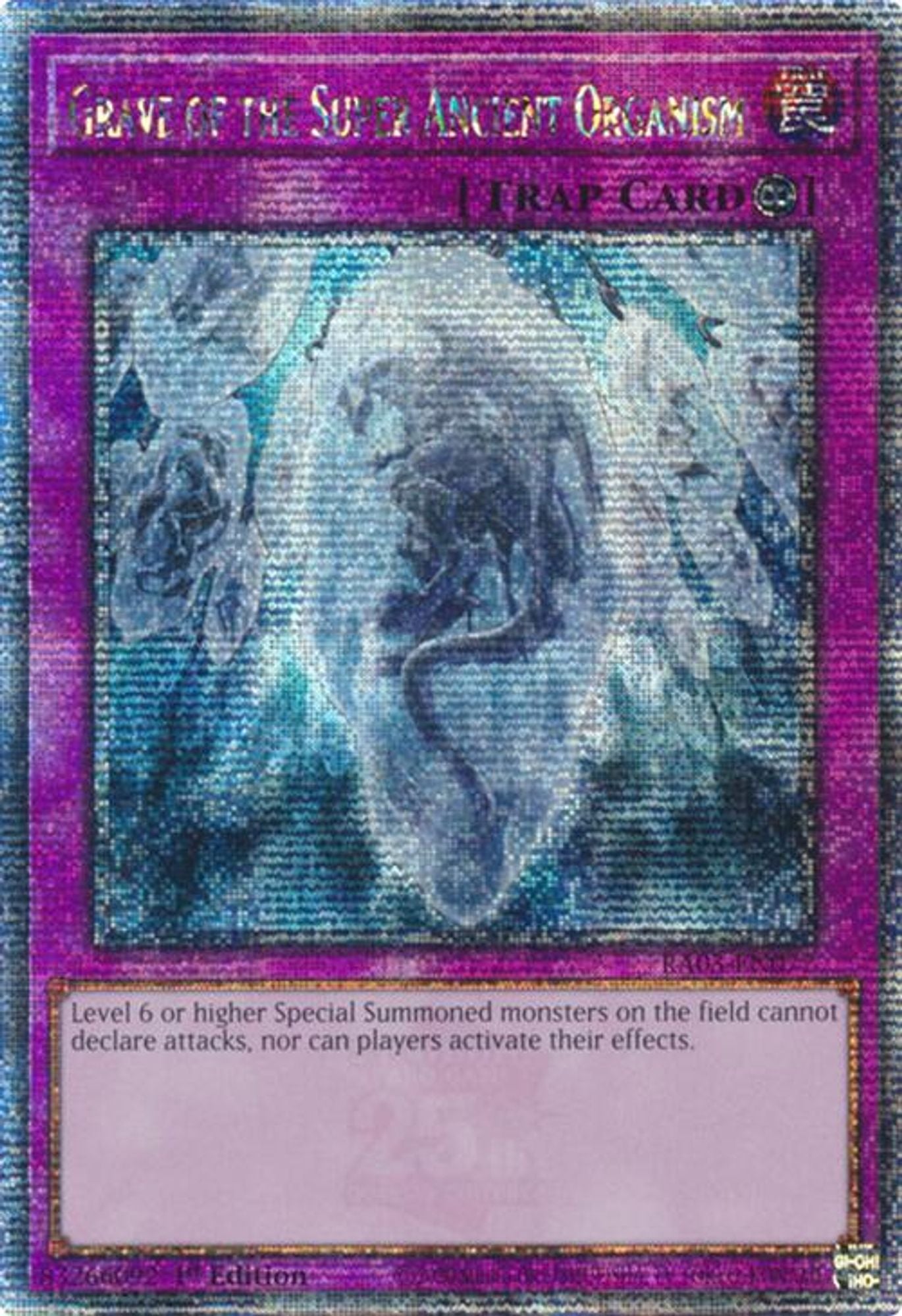 Grave of the Super Ancient Organism (Quarter Century Secret Rare)