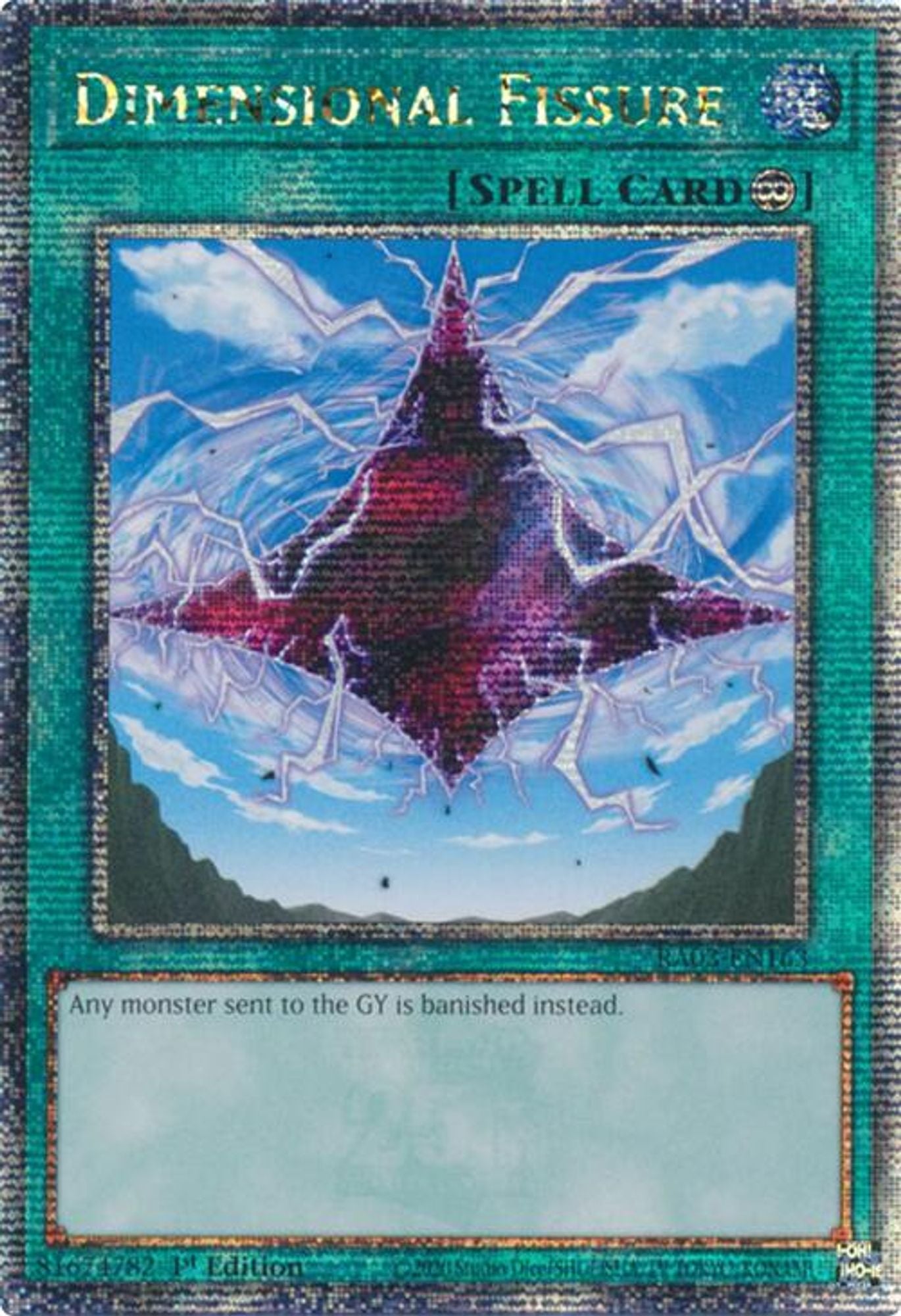 Dimensional Fissure (Quarter Century Secret Rare)