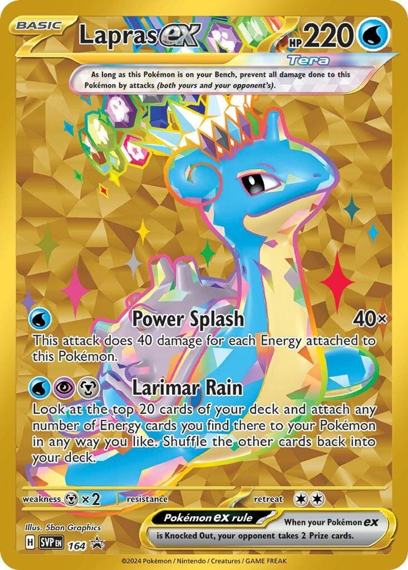 Lapras ex - 164
