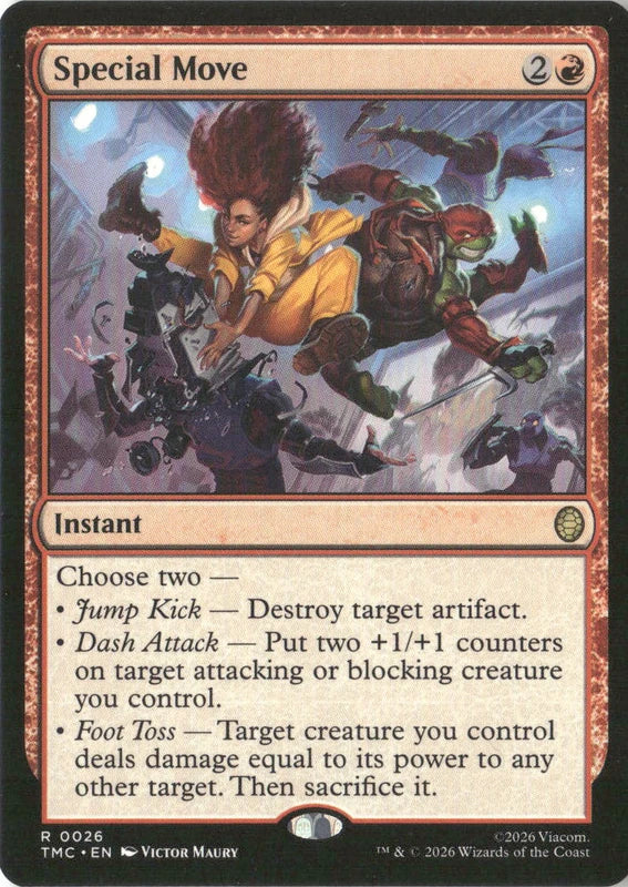 Special Move - Commander: Teenage Mutant Ninja Turtles