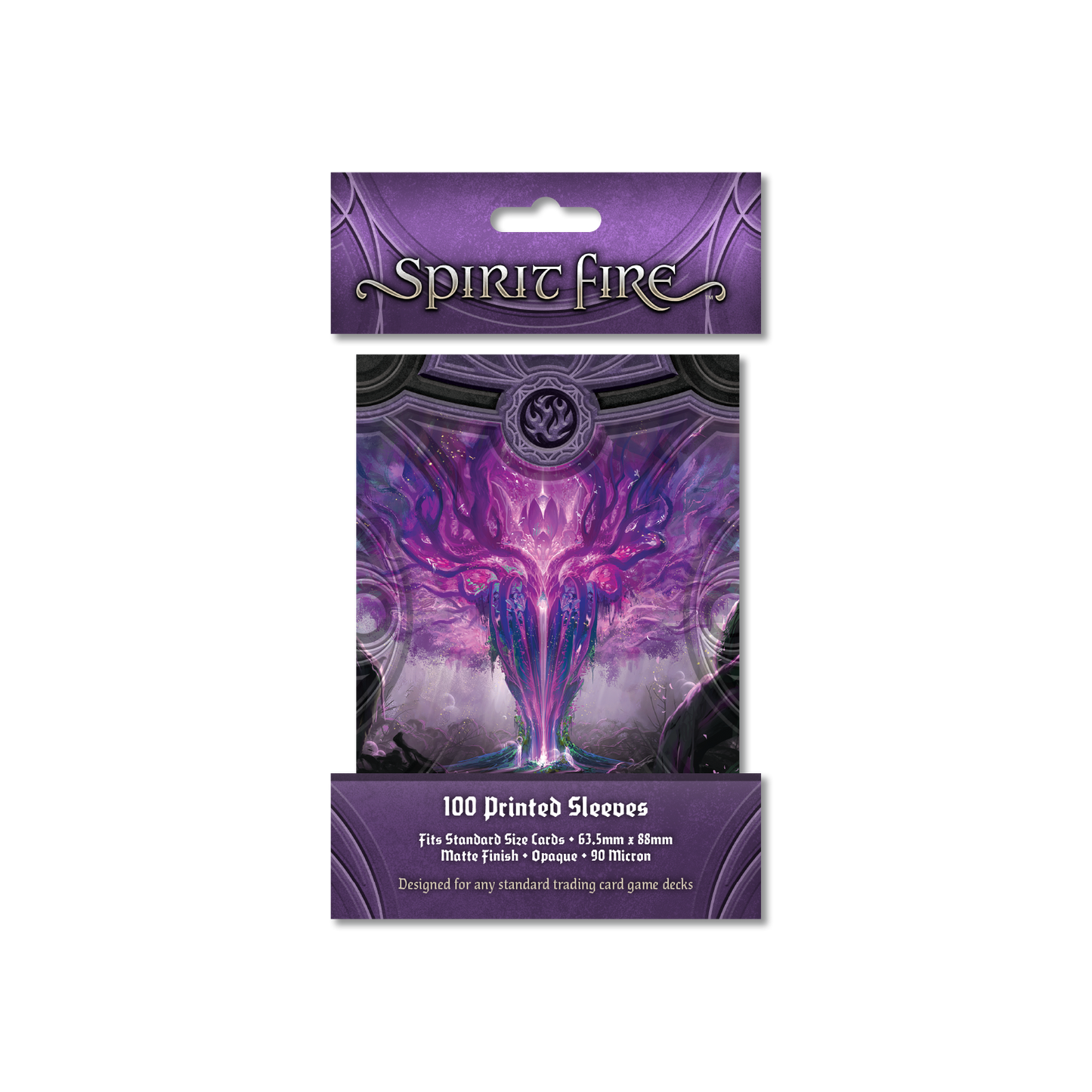 Spirit Fire Opaque Printed Sleeves Metamorphosis (Purple)