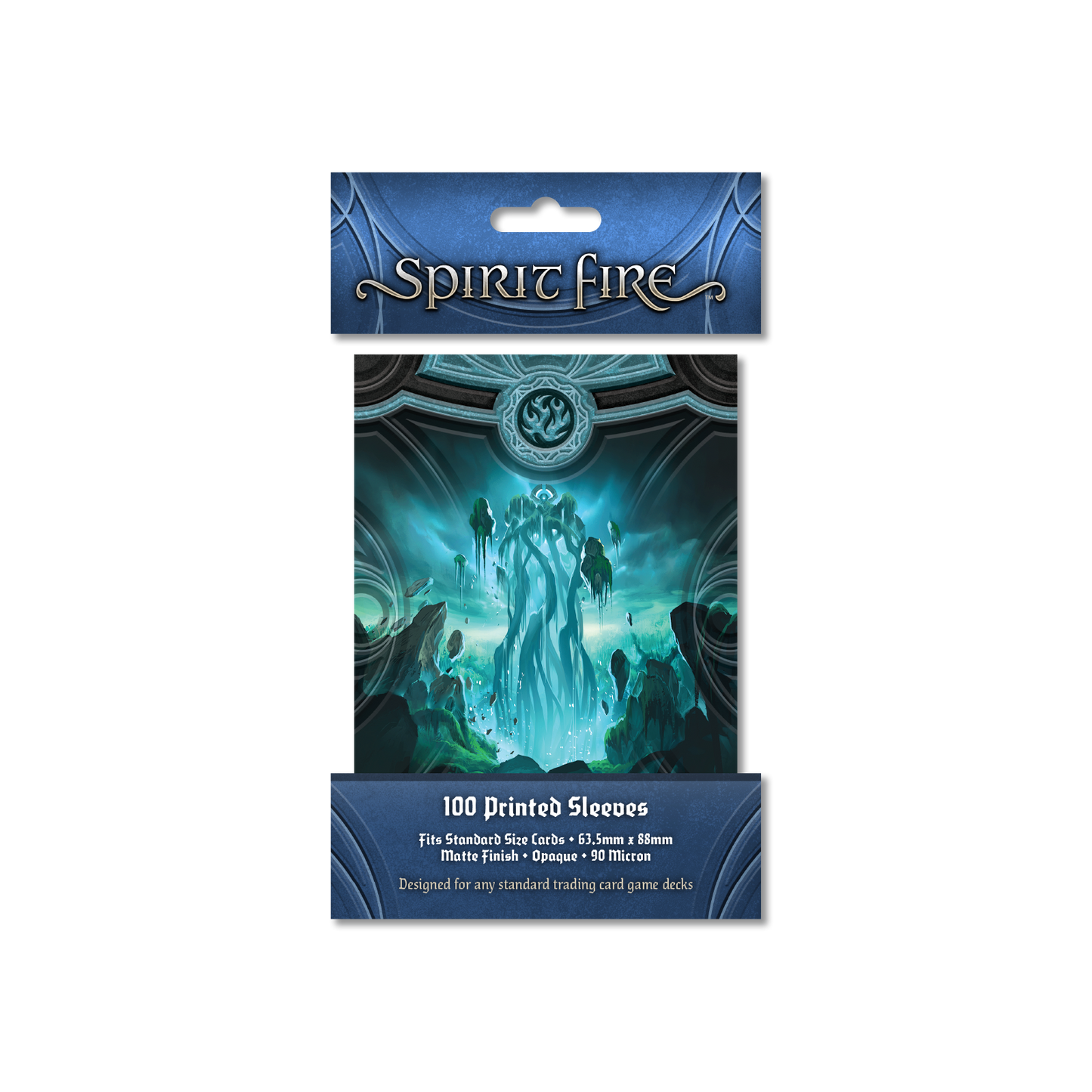 Spirit Fire Opaque Printed Sleeves Upsurge (Blue)