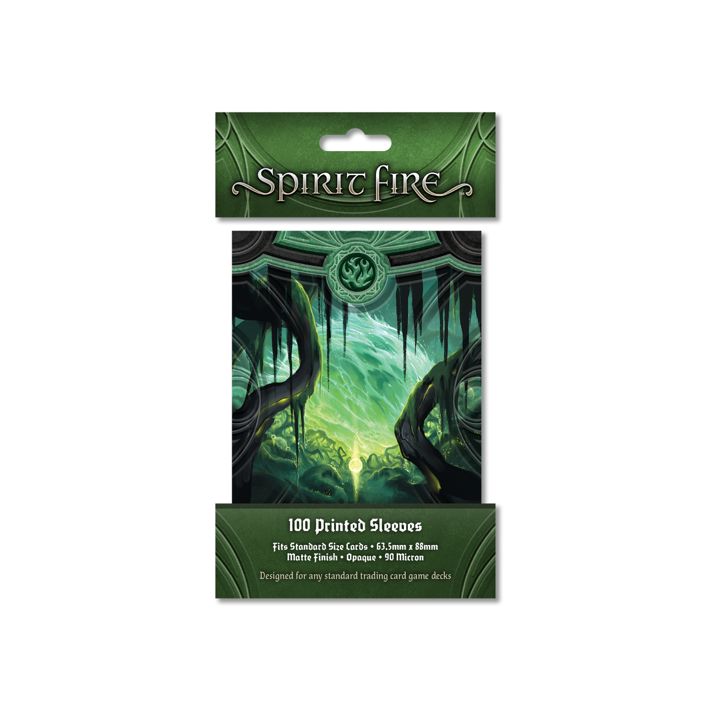 Spirit Fire Opaque Printed Sleeves Biodome (Green)