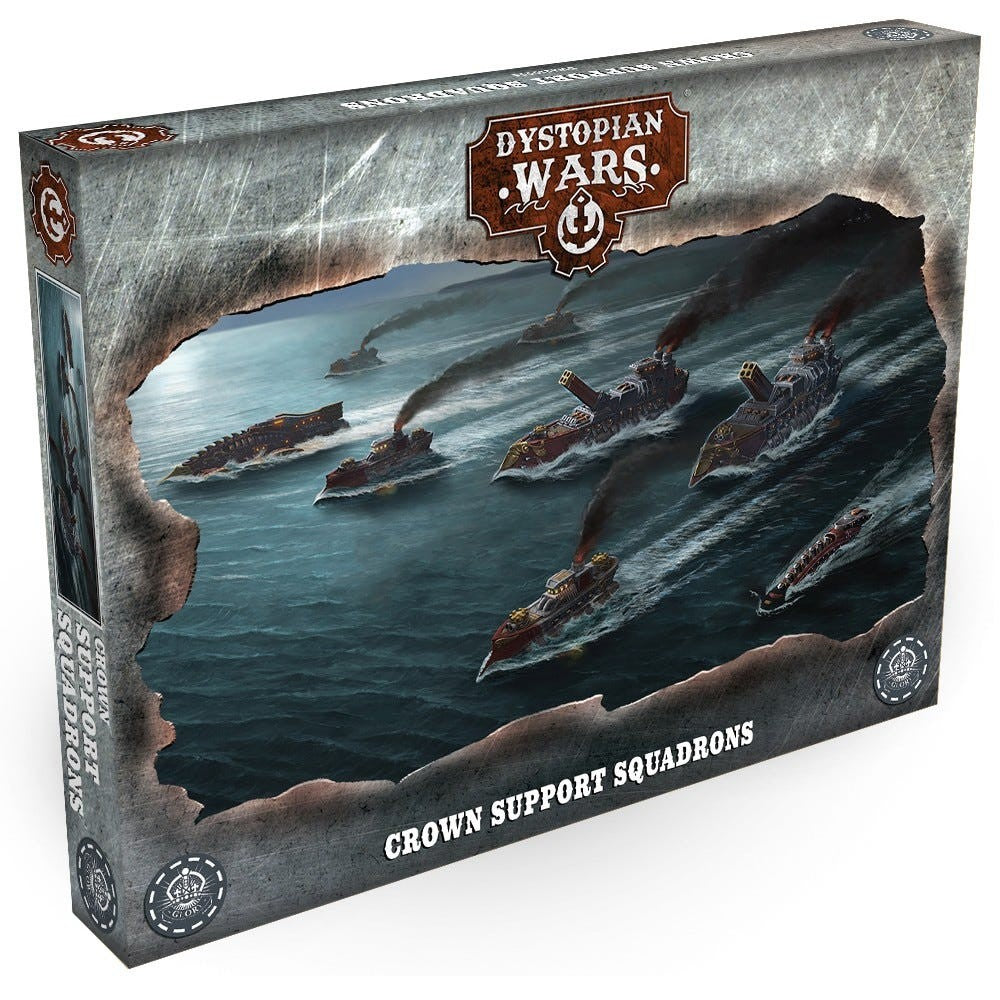 Dystopian Wars - Crown Support Squadrons