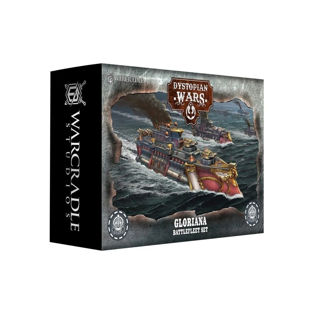 Dystopian Wars - Gloriana Battlefleet Set