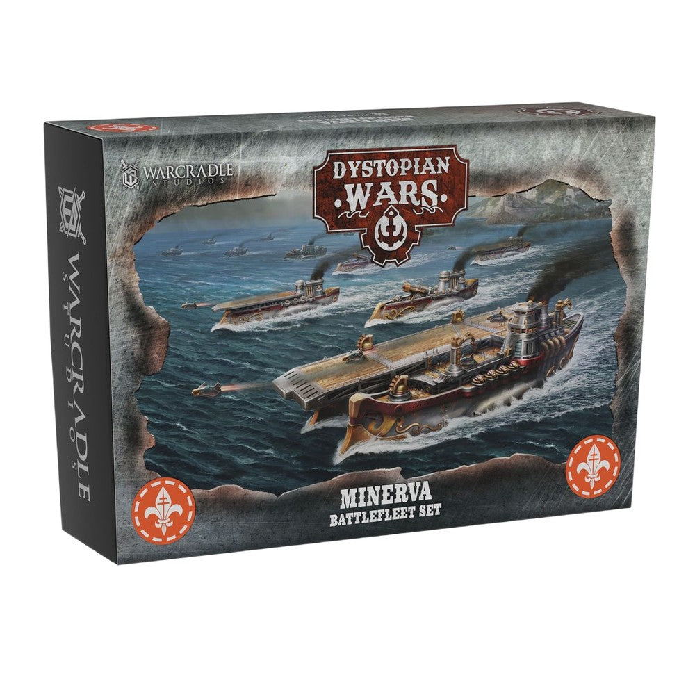 Dystopian Wars - Minerva Battlefleet Set