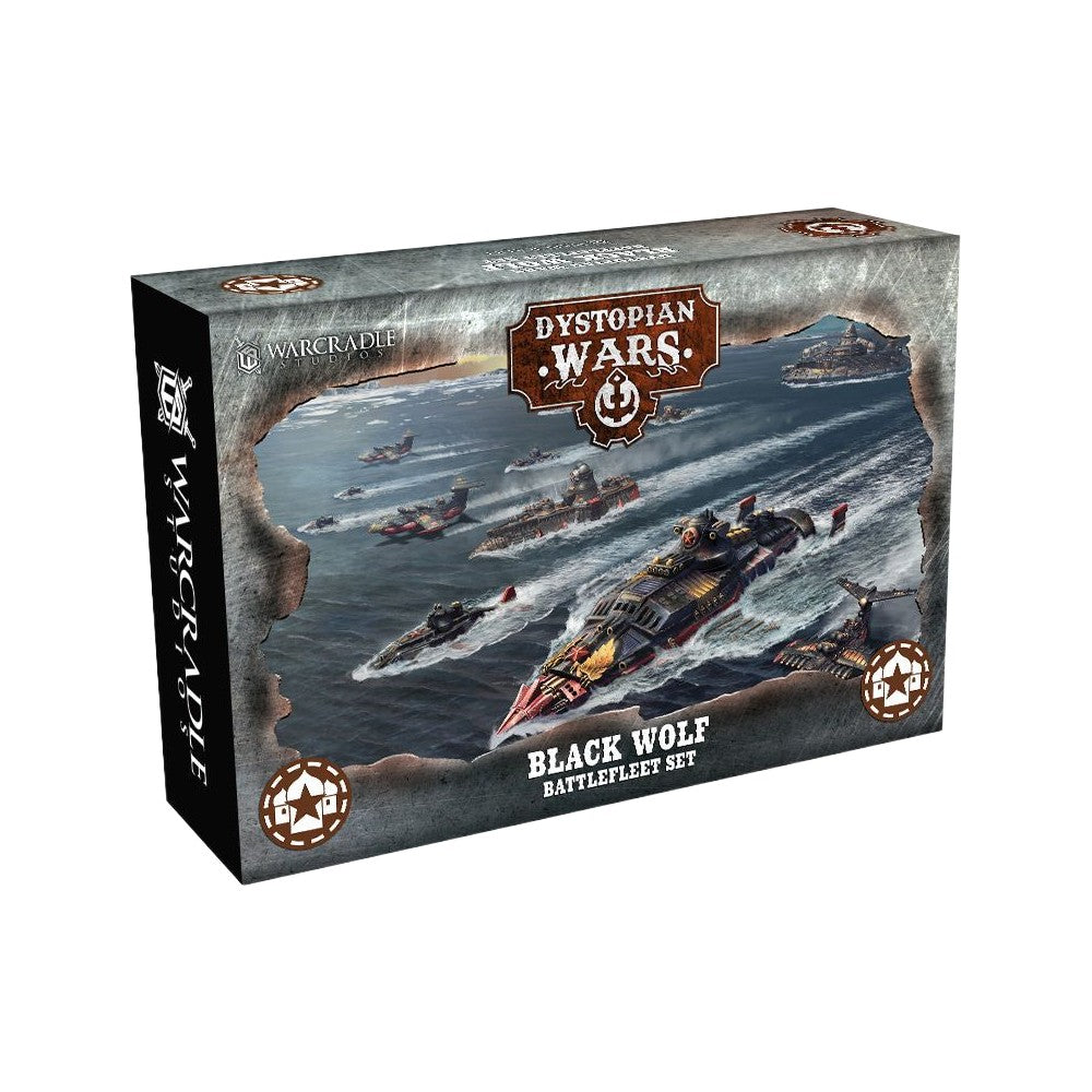 Dystopian Wars - Black Wolf Battlefleet Set