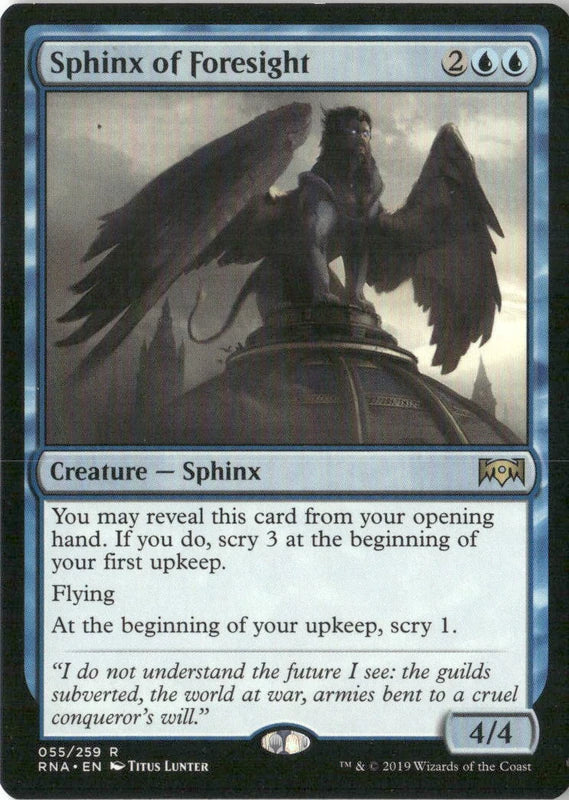 Sphinx of Foresight - Ravnica Allegiance