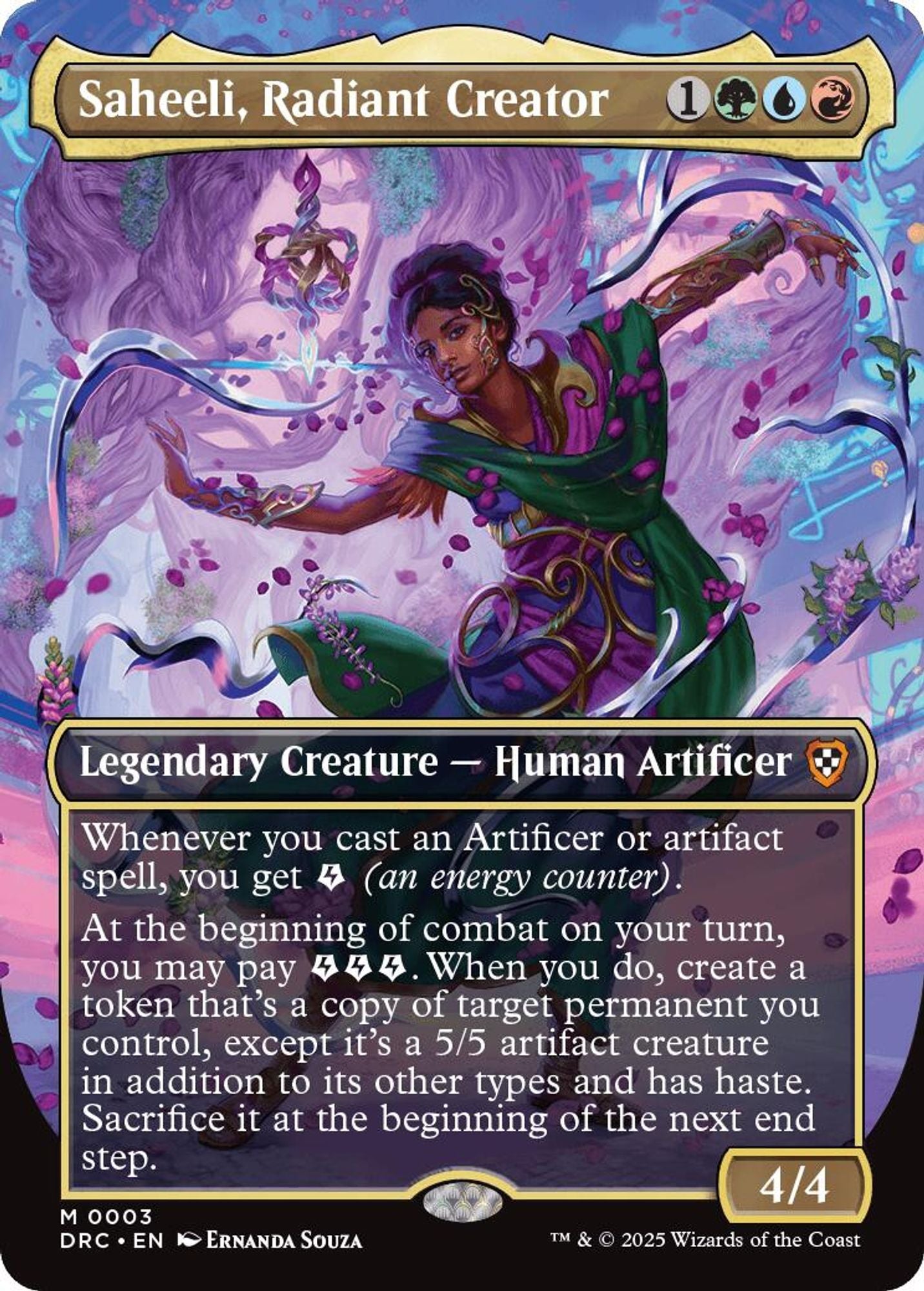 Saheeli, Radiant Creator (Borderless)