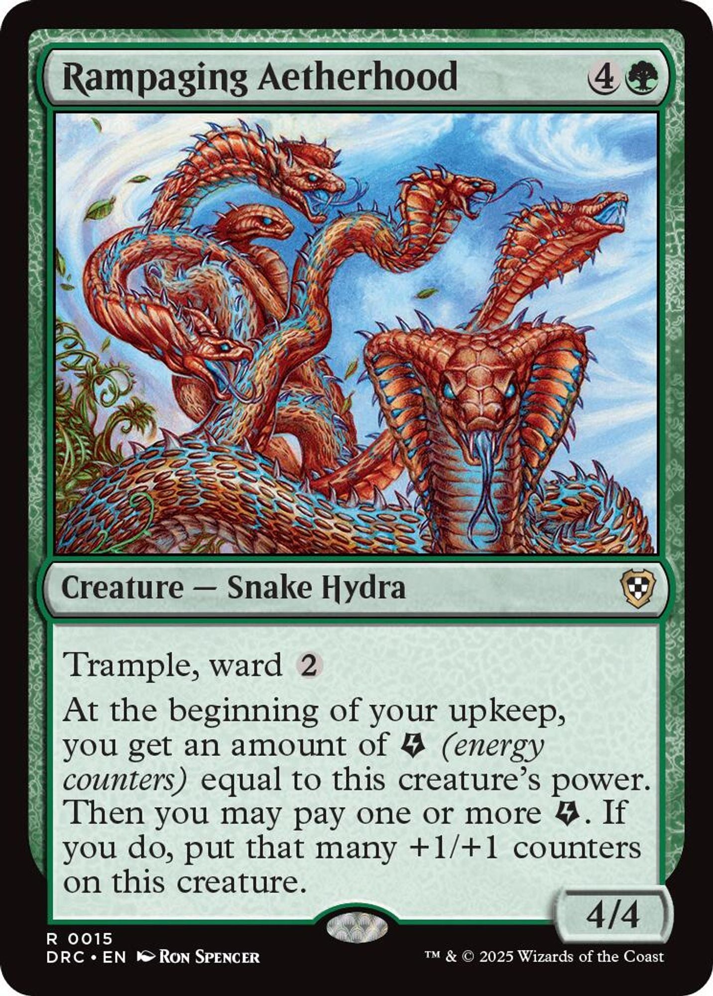 Rampaging Aetherhood - Commander: Aetherdrift